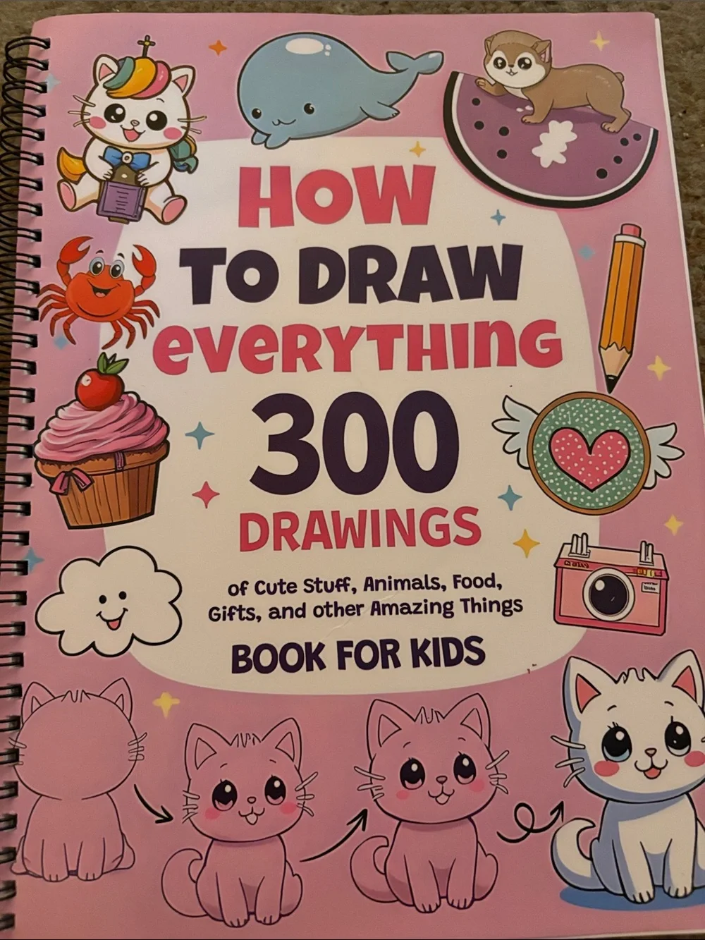 3 pack of drawing books NWOT!